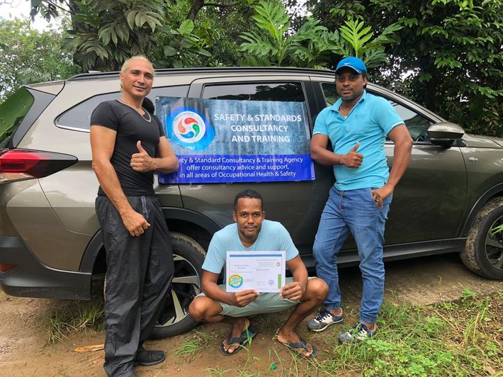 A group of 3 Taxi operator successfully completed the program and now are trained and ready to safety operate as per our national health requirements.TAXI TOUR SEYCHELLES, MAHE CAB,  AND GO TAXI